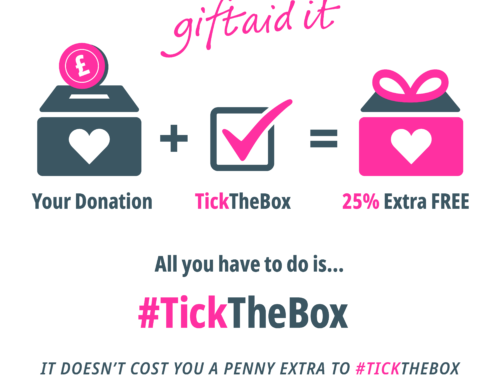 #Tickthebox – Gift Aid Awareness Day